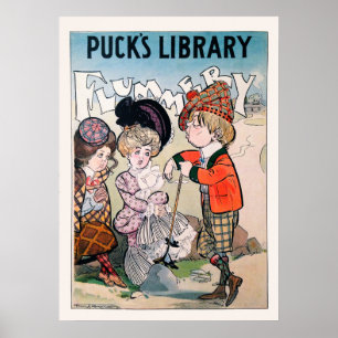 Impresión de golf Vintage 1902