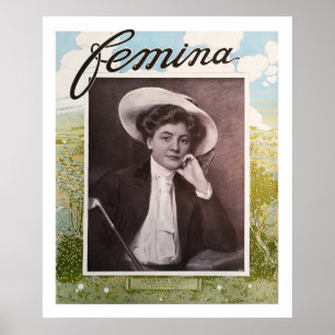 Impresión de golf Vintage 1908