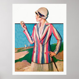 Impresión de golf Vintage 1928