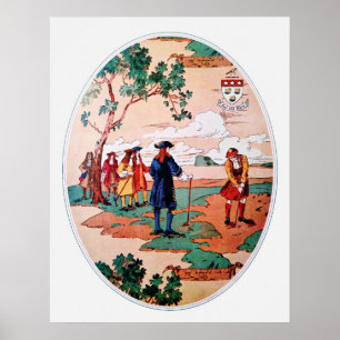 Impresión de golf Vintage 1930