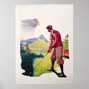 Impresión de golf Vintage 1931