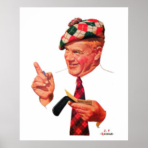 Impresión de golf Vintage 1935