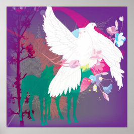 Impresión de gran Poster "Siéntete vivo"