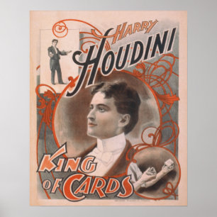 Impresión de Harry HOUDINI, artista de fuga, Poste