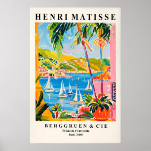 Impresión de Henri Matisse Rosa Riviera Mediterrán