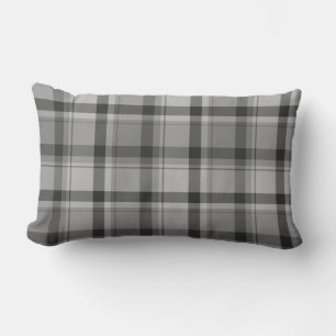 Impresión de hinojo gris, almohada lumbar de 13" x