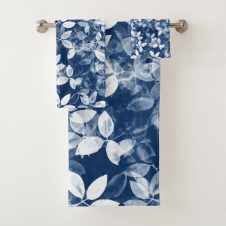 Impresión de hoja azul de Cyanotype