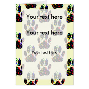 Impresión De Hojas De Perro Con Confetti Y Streame