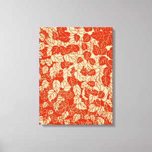 Impresión de hojas japonesas, Naranja mandarín