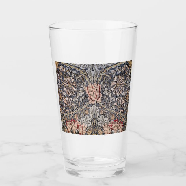 Impresión de honeysuckle (por William Morris) (Anverso)