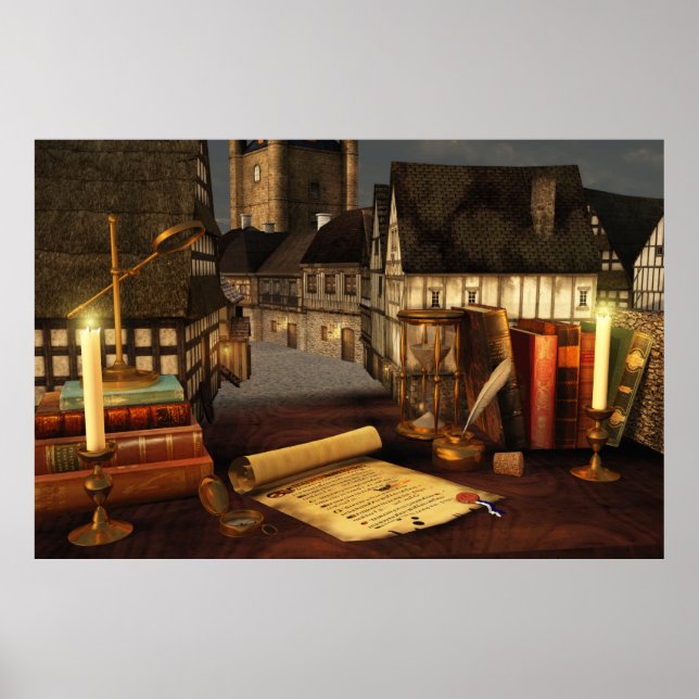 Impresión de horizontes antiguos (Frente)