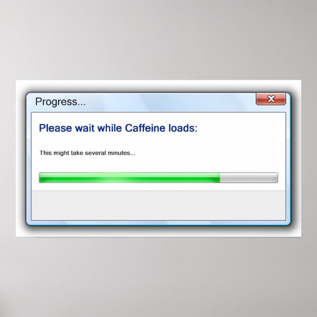 Impresión de humor matutino (Frente)