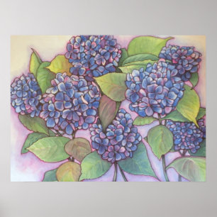 IMPRESIÓN DE Hydrangeas CANVAS