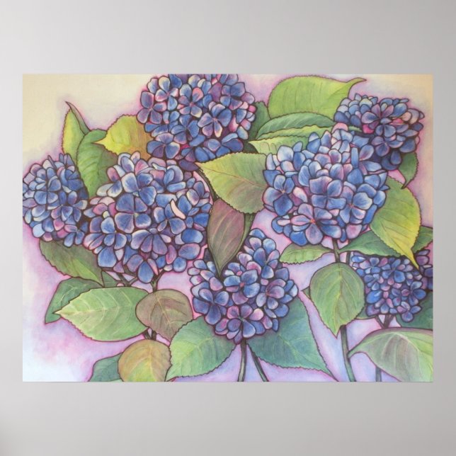 IMPRESIÓN DE Hydrangeas CANVAS (Frente)