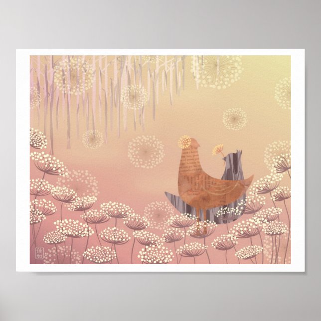 Impresión de Ilustracion Queen Anne's Sweet Memory (Frente)