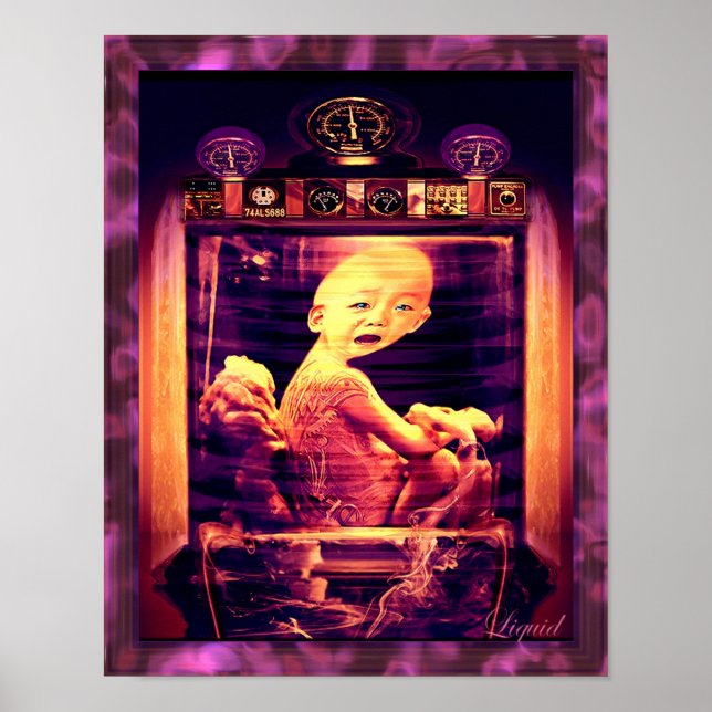 Impresión de incubador cibernético (Frente)