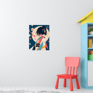 Impresión de inspiración de anime No 5 Blossom Whi