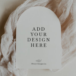 Impresión de Invitación Arqueada 5x7"