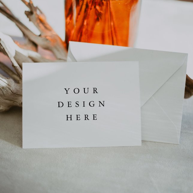 Impresión de invitación horizontal de 5 x 7" (Subido por el creador)