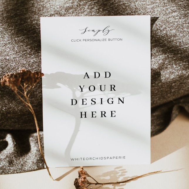 Impresión de invitaciones 5"x7" (Subido por el creador)