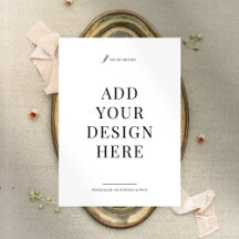 Impresión de invitaciones 5x7" Invitaciones y vola