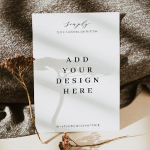 Impresión de invitaciones de 5"x7"