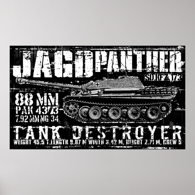 Impresión de Jagdpanther (Frente)