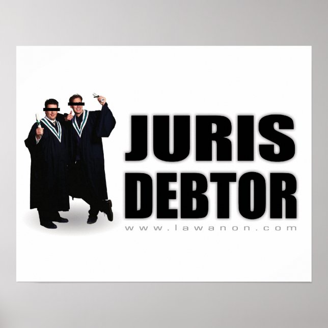 Impresión de "Juris Debtor" (Frente)