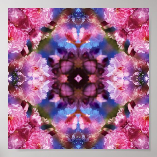 Impresión de Kaleido de cerezo japonés (Frente)