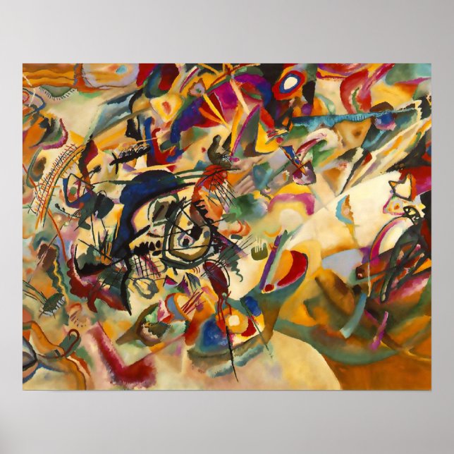 Impresión de Kandinsky "Composition VII" (Frente)