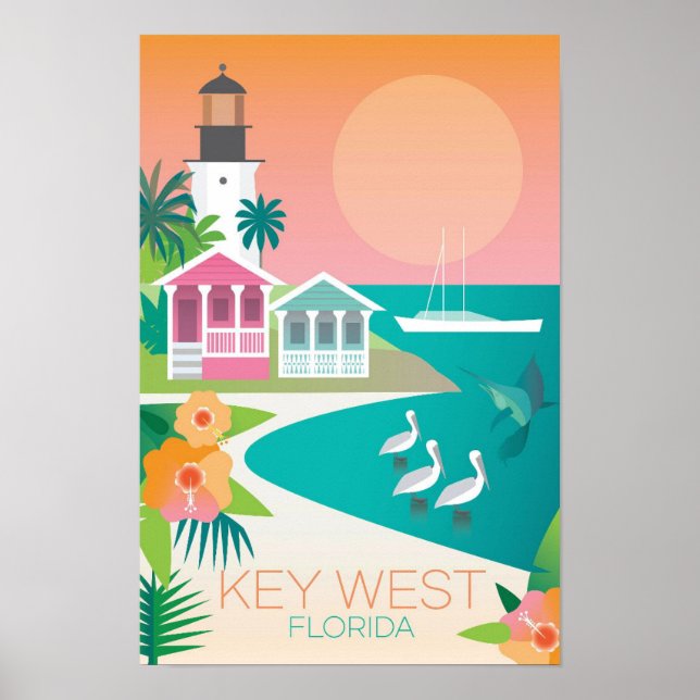 Impresión de Key West (Frente)