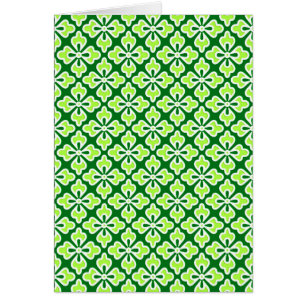 Impresión de kimono floral, cal y verde de pino