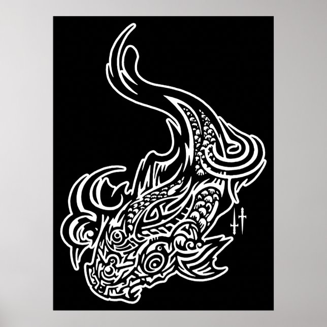 Impresión de Koi (Frente)