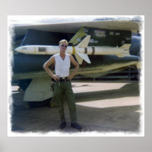 Impresión de Korat AFB Tailandia 1968 F-105