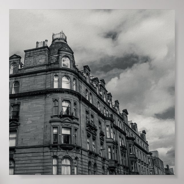 Impresión de la arquitectura Dundee Vintage (Frente)