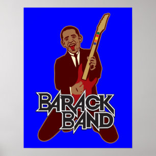 Impresión de la banda de Barack