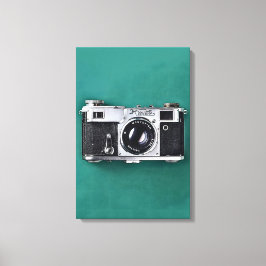 Impresión de la cámara de cine clásica Kiev 4