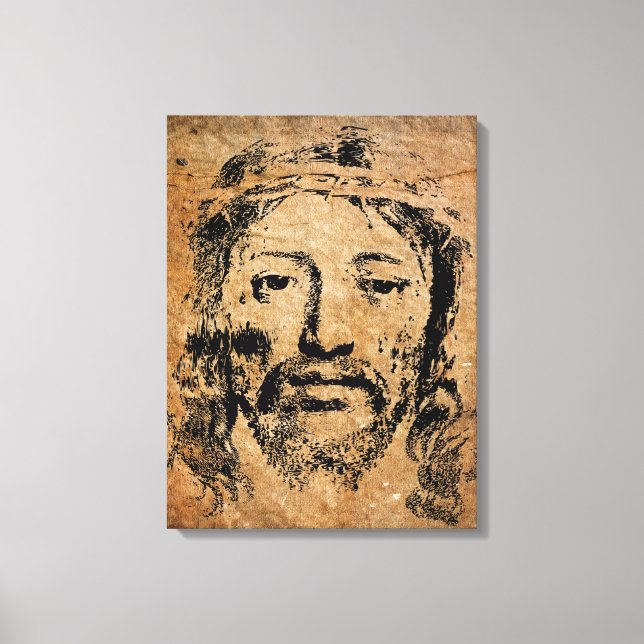 Impresión de la cara sagrada de Jesús (Anverso)