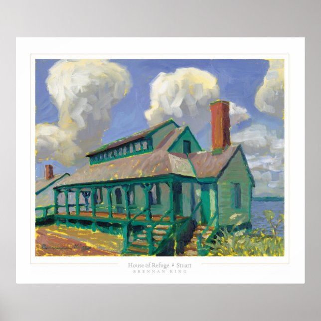 Impresión de la Casa de Refugio (Frente)