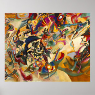 Impresión de la "composición VII" de Kandinsky