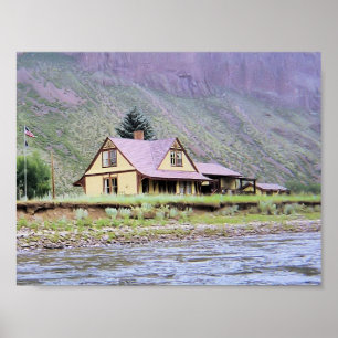 impresión de la distancia entre ruedas del vagón