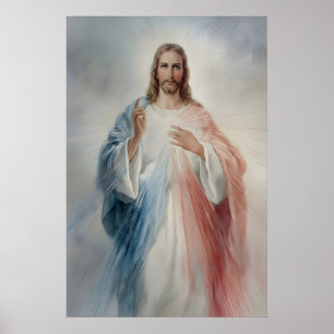 Impresión de la Divina Misericordia Jesucristo Sag