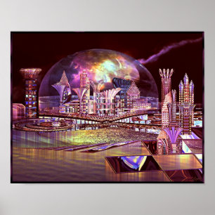 Impresión de la esfera de marcado púrpura