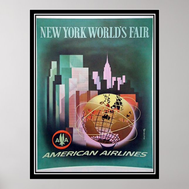 Impresión de la Feria Mundial de Nueva York (Frente)