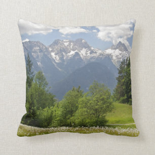Impresión de la foto de Austria de la almohada de
