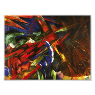 Impresión de la foto de Franz Marc Tierschicksale