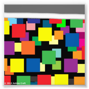 Impresión de la foto de las luces de la ciudad