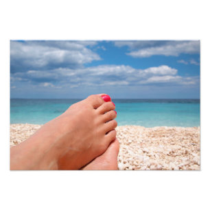 Impresión de la foto de las vacaciones de verano
