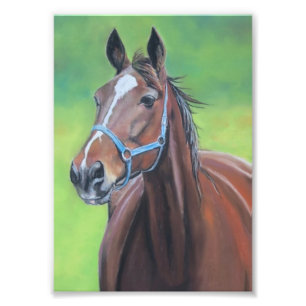 Impresión de la foto del arte del caballo de