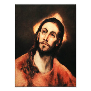 Impresión de la foto del Jesucristo de El Greco